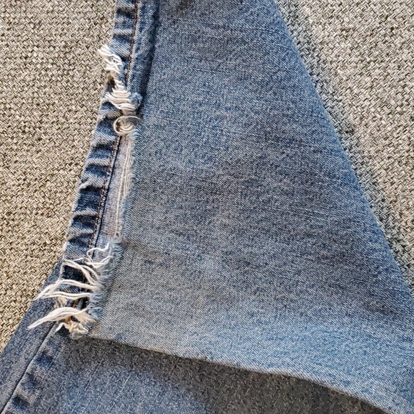 Vintage Kansas High Waist Straight Jeans Size 32 Light Wash - Picture 9 of 12